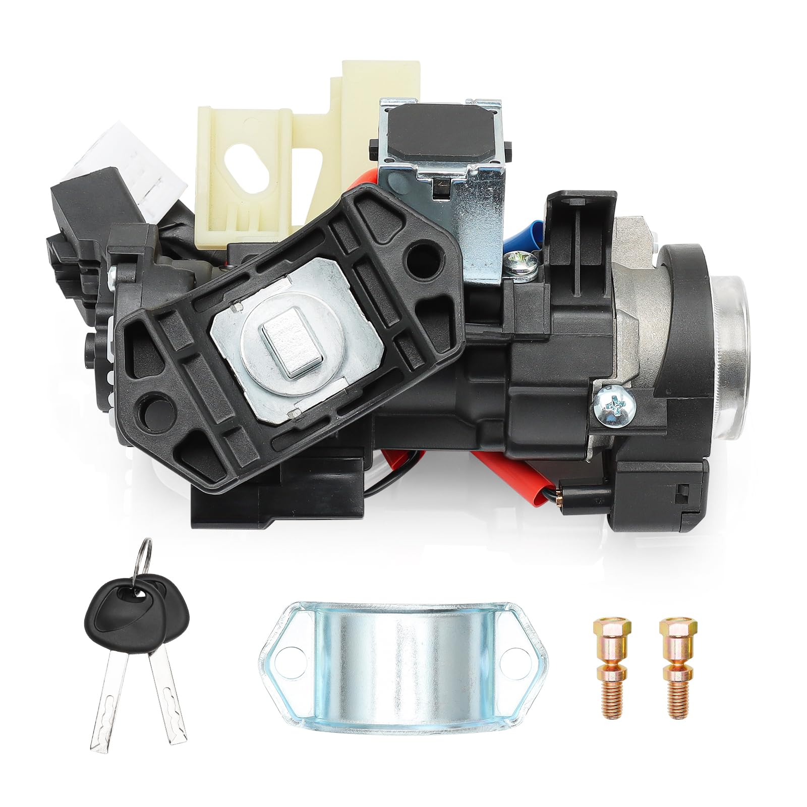 KI　2口 Amazon.com: 81910-A4110 Ignition Lock Cylinder & Housing for 2015